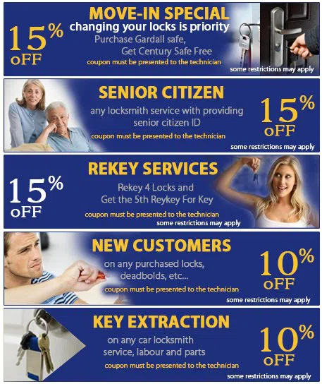 Vancouver Affordable Locksmith, Vancouver, WA 360-667-3238 - coupon13-set-five